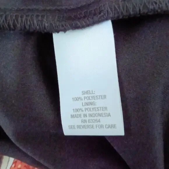 db established 1962 Paisley Tie Waist Pleated Boho Short Sleeve Dress - 14 - Picture 12 of 12